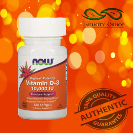 NOW Foods Supplements Vitamin D-3