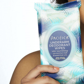 Pacifica Beauty Underarm Deodorant Wipes