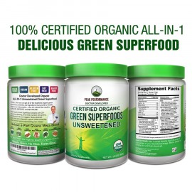 Peak Performance Organic Greens Superfood Powder