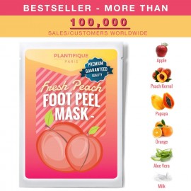 Plantifique - Fresh Peach Foot Peel Mask