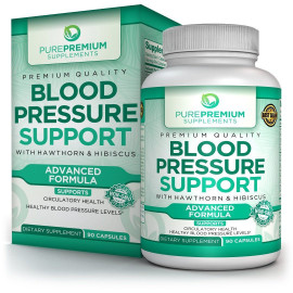 PurePremium Blood Pressure Support Supplement 