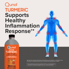 Qunol Liquid Turmeric Curcumin with Bioperine