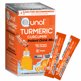 Qunol Turmeric Curcumin Instant Drink Mix