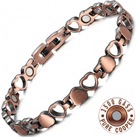 RainSo Pure Copper Magnetic Bracelets