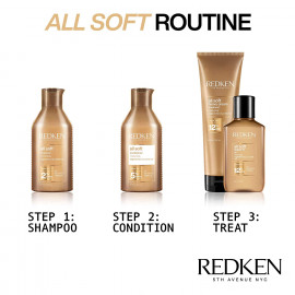 Redken All Soft Shampoo and Conditioner