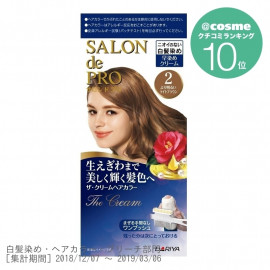 SALON de PRO Cream Hair Color for gray hair 