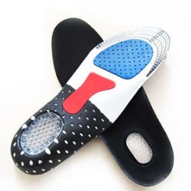 Shock absorbing sport insoles sets