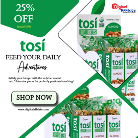 Tosi Organic SuperBites Vegan Snacks