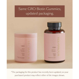 Vegamour GRO Biotin Gummies for Thinning Hair