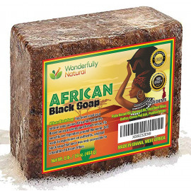 Wonderfully Natural African Black Soap Acne Treatment 