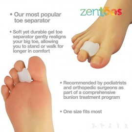 ZenToes Toe Separators and Spreaders For Bunions